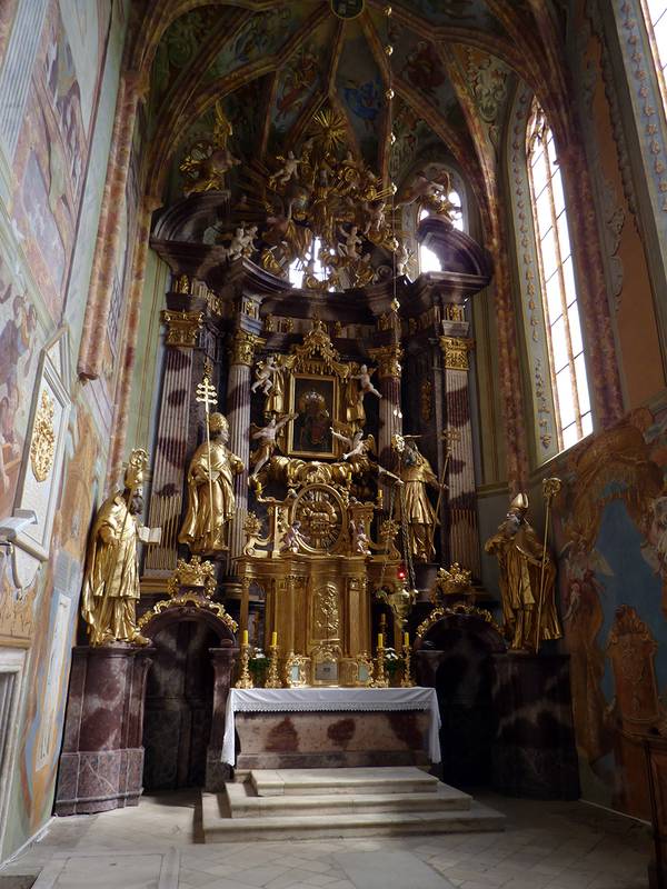 Chor der ehem. Klosterkirche von Lepoglava, Sitz der kroatischen Provinzleitung.
