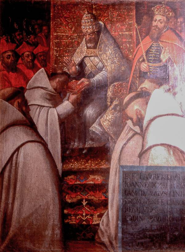 Der Papst anerkennt 1309 durch einen Delegaten die Pauliner als Orden . Jasna Góra 17. Jh.