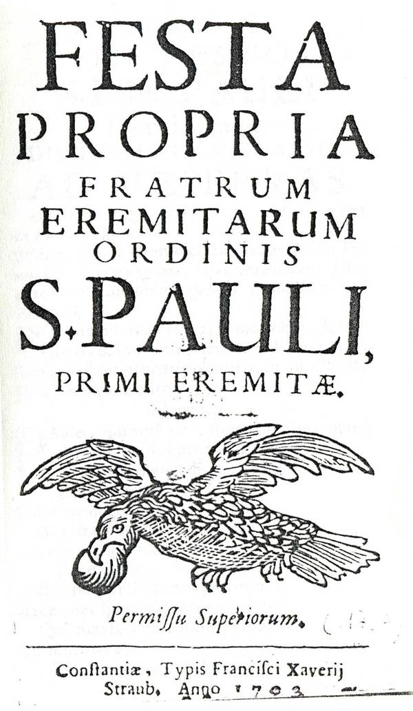 Titelblatt der Ausgabe von 1703