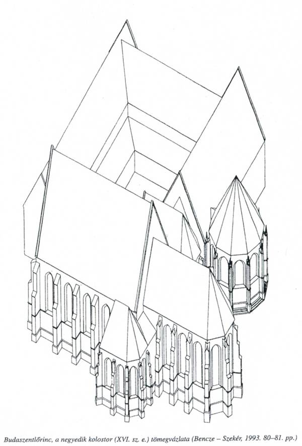 Rekonstruktion des Kloster St. Laurentius bei Buda