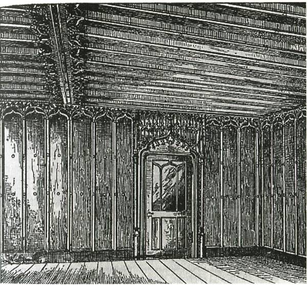 Die Stube der Kramerzunft Memmingen, wo sich die Delegierten der drei oberschwäbischen Haufen im März 1525 drei Mal trafen