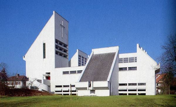 Pfarrkirche St. Verena Meckenbeuren-Kehlen, erbaut 1967/68